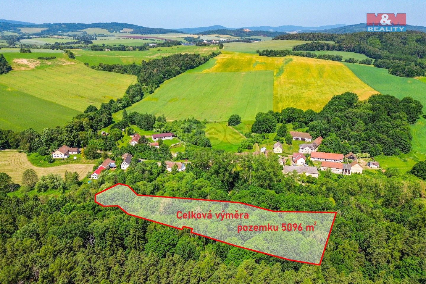 Pozemky pro bydlení, Hostouň, 5 096 m²