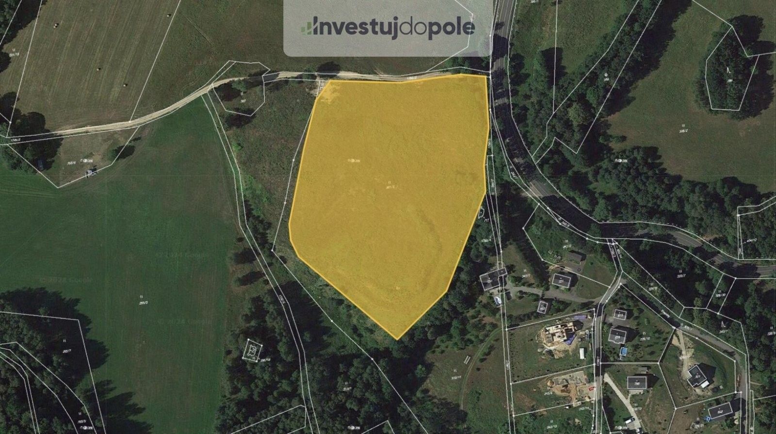 Louky, Mníšek, 20 300 m²