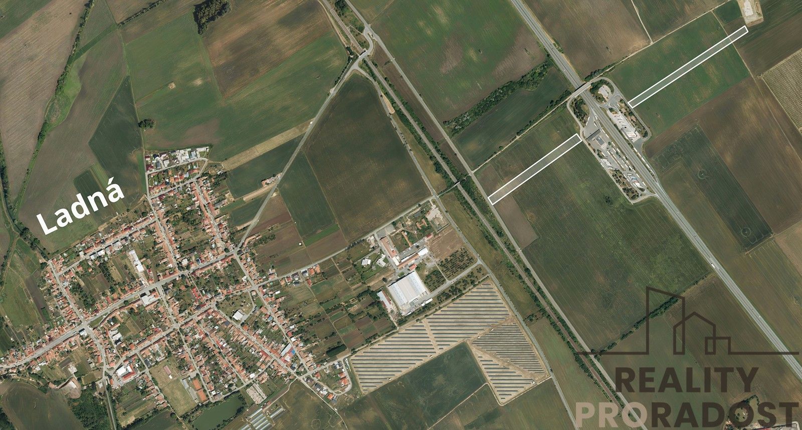 Prodej zemědělský pozemek - Ladná, 17 633 m²