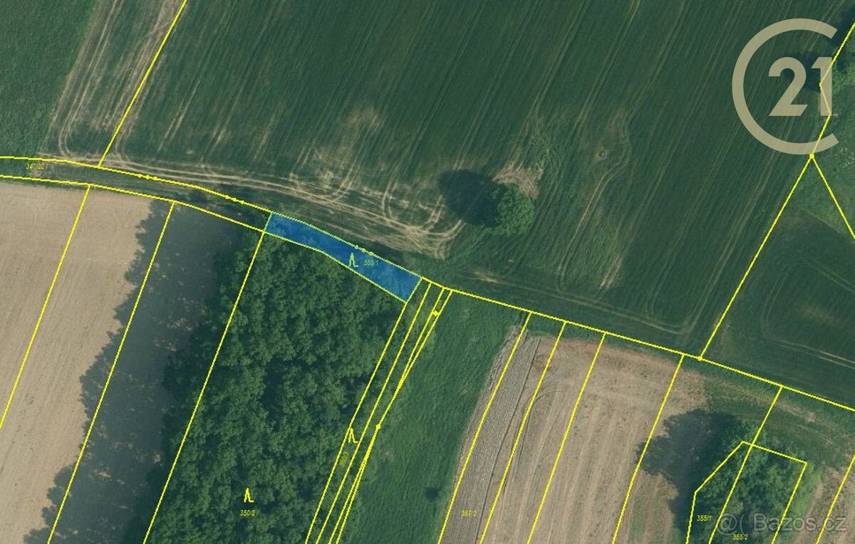 Prodej zemědělský pozemek - Olešník, 373 50, 402 m²