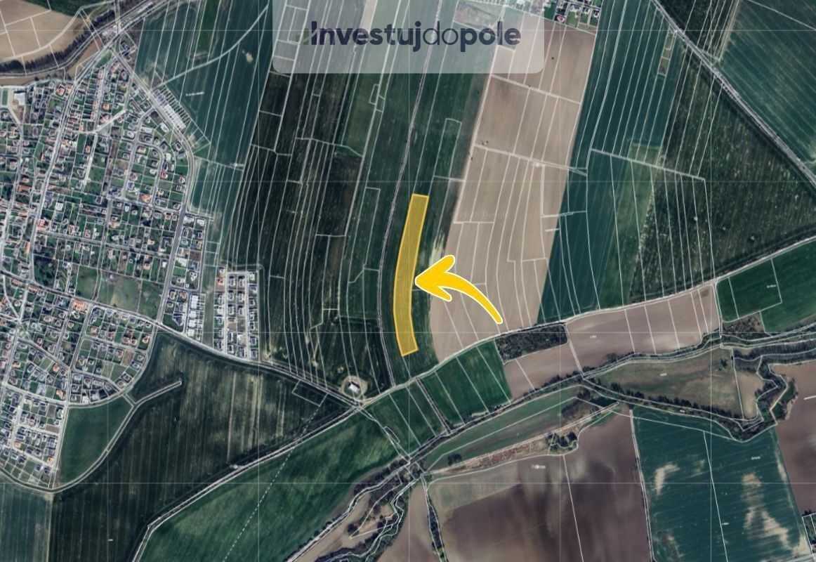 Prodej zemědělský pozemek - Horoušany, 3 452 m²