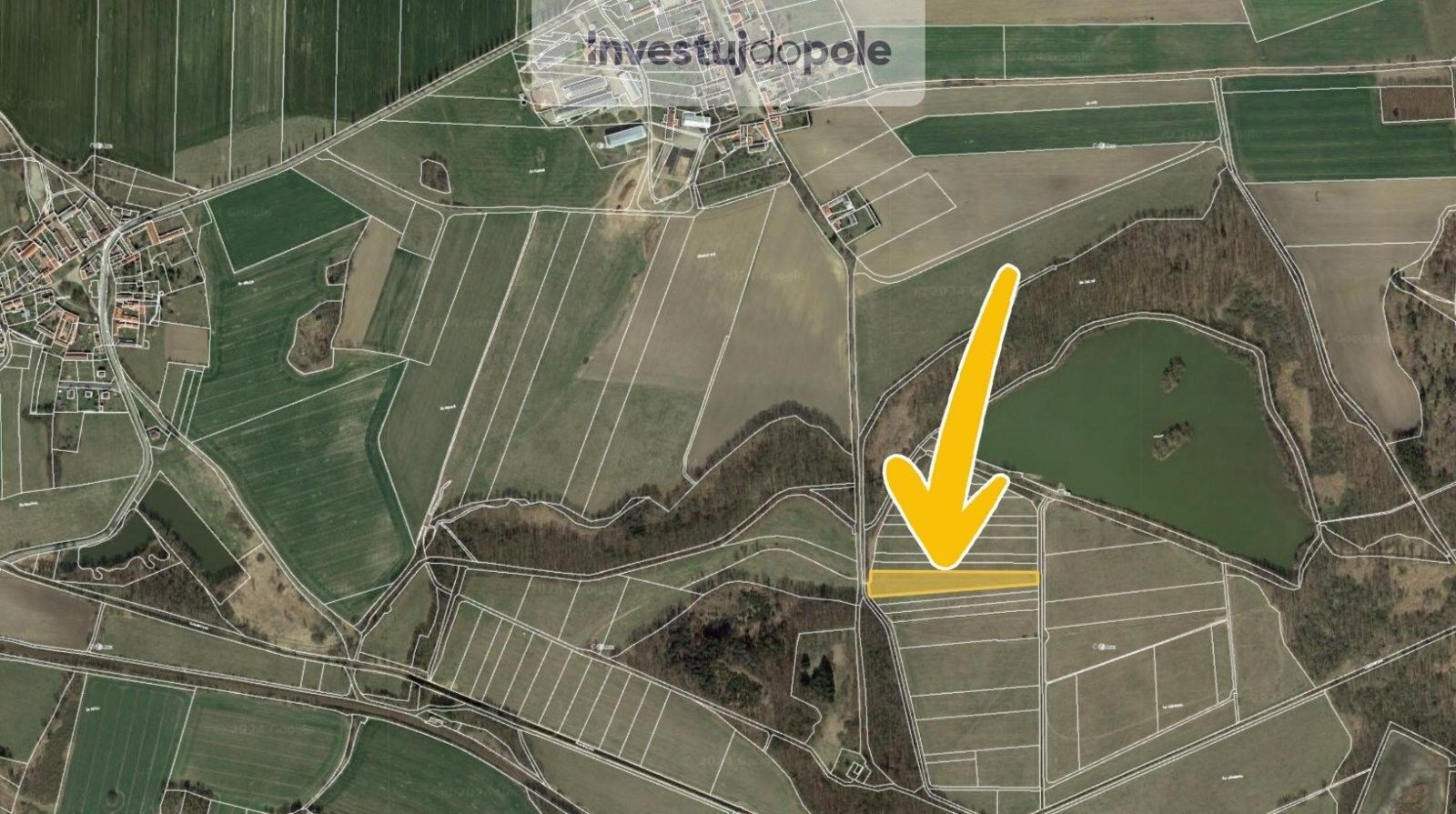 Prodej louka - Záblatí, Dříteň, 8 164 m²
