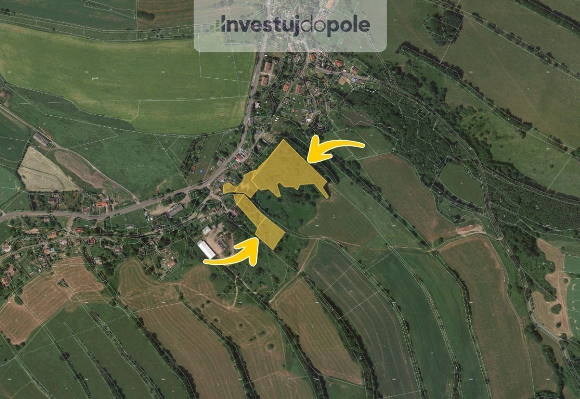 Prodej les - Heřmanice, Žandov, 21 884 m²