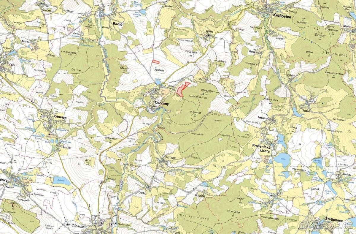 Prodej zemědělský pozemek - Sedlčany, 264 01