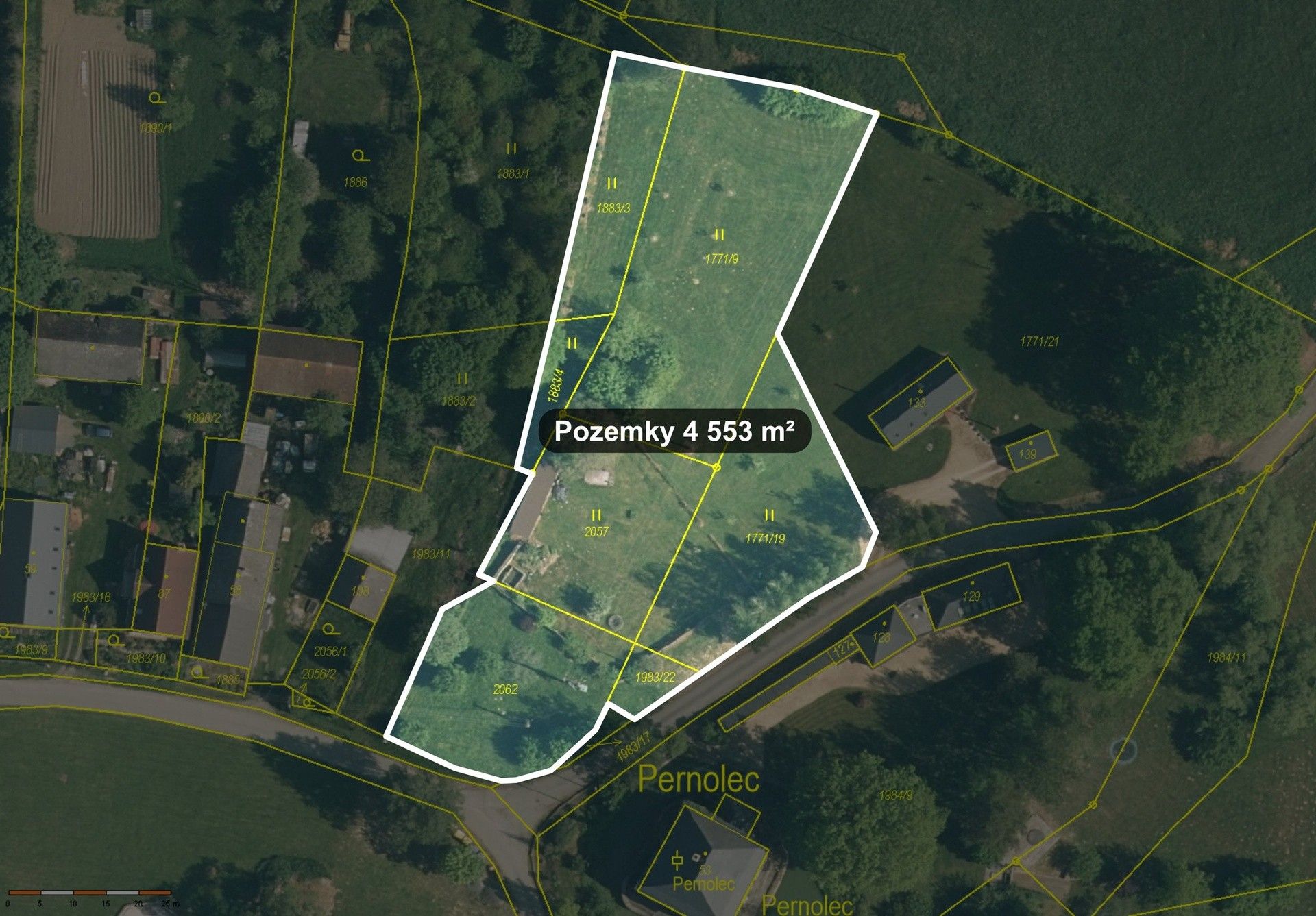 Pozemky pro bydlení, Pernolec, Částkov, 4 553 m²