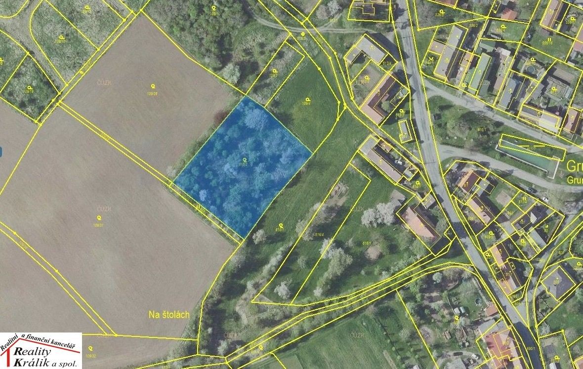 Pozemky pro bydlení, Grunta, 3 251 m²