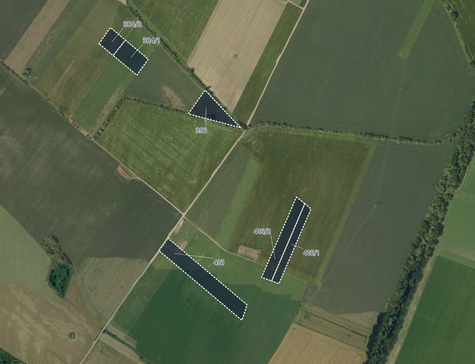 Zemědělské pozemky, Drválovice, Vanovice, 12 018 m²
