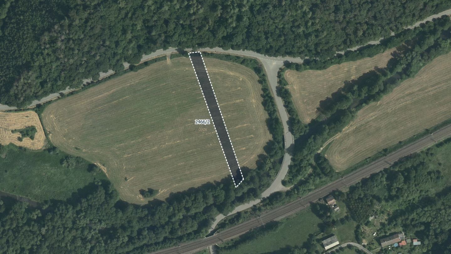 Louky, Tatenice, 7 095 m²