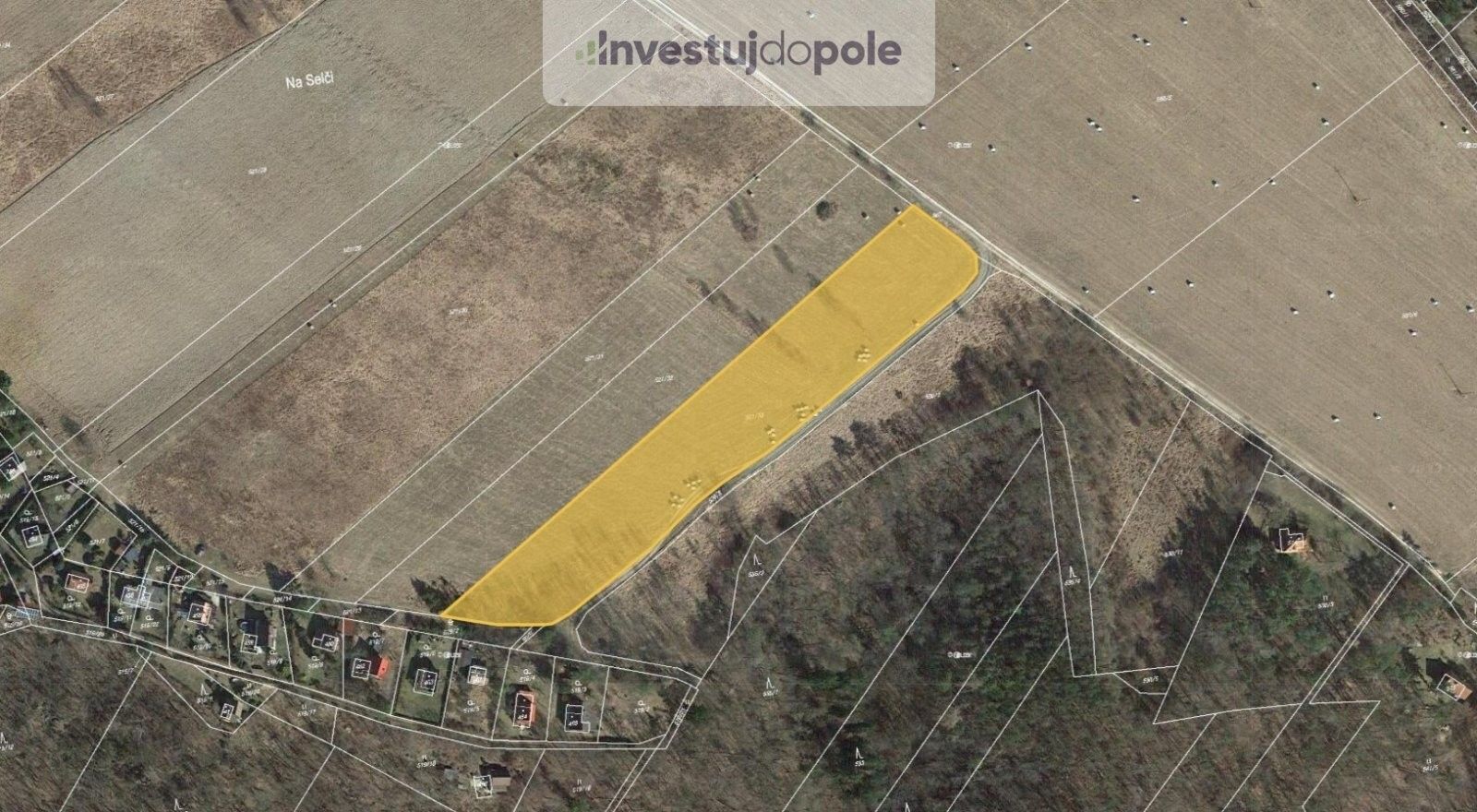Zemědělské pozemky, Sýkořice, 7 869 m²