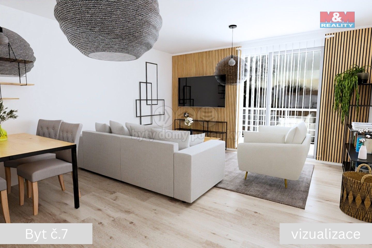 2+kk, Žleby, 59 m²