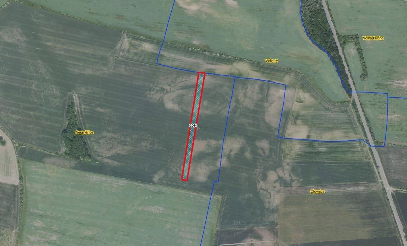 Zemědělské pozemky, Neuměřice, 7 525 m²