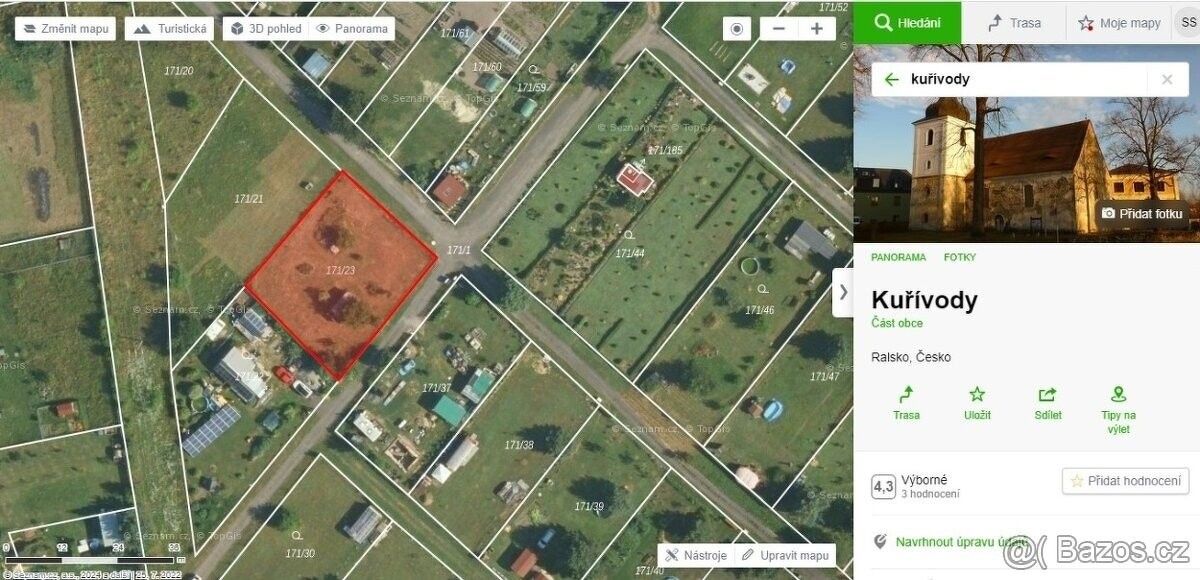 Prodej pozemek pro bydlení - Mimoň, 471 24, 923 m²