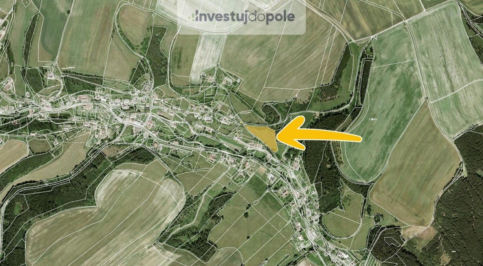 Prodej louka - Bělá nad Svitavou, 9 349 m²