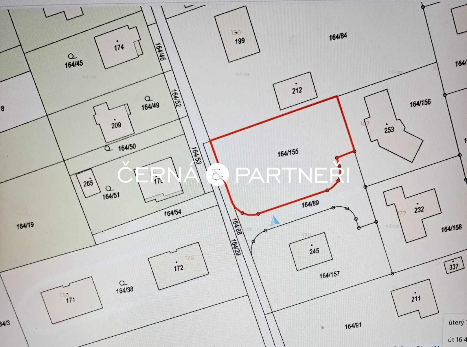 Pozemky pro bydlení, Byseň, Tuřany, 1 050 m²