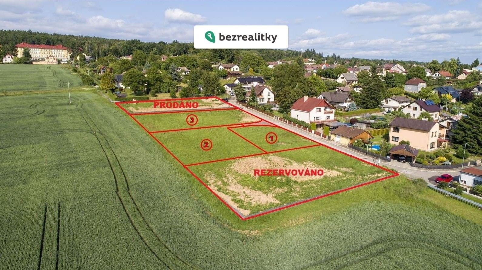 Pozemky pro bydlení, Klicperova, Dvůr Králové nad Labem, 534 m²