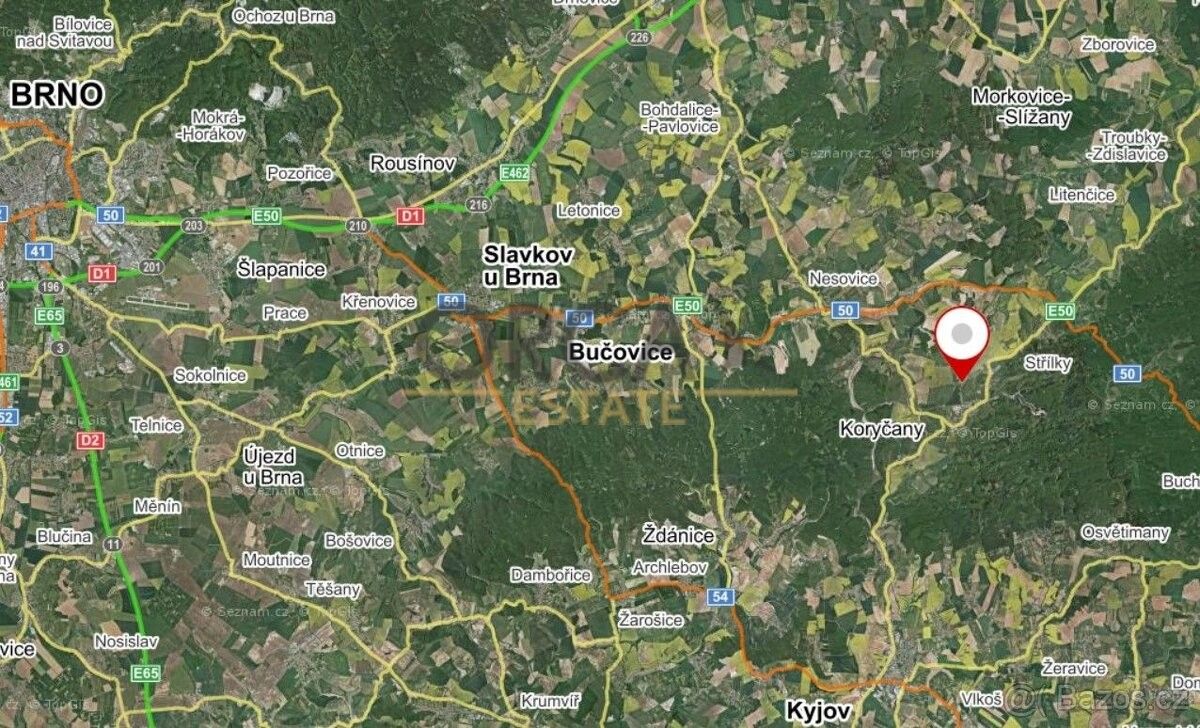 Prodej zemědělský pozemek - Koryčany, 768 05, 1 762 m²