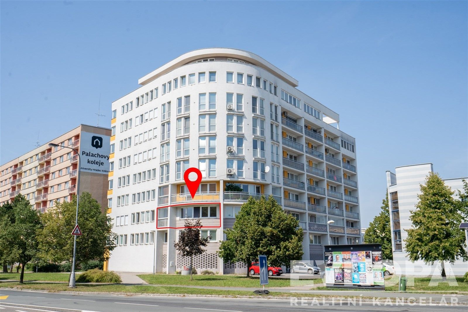 1+kk, Palachova, Hradec Králové, 40 m²