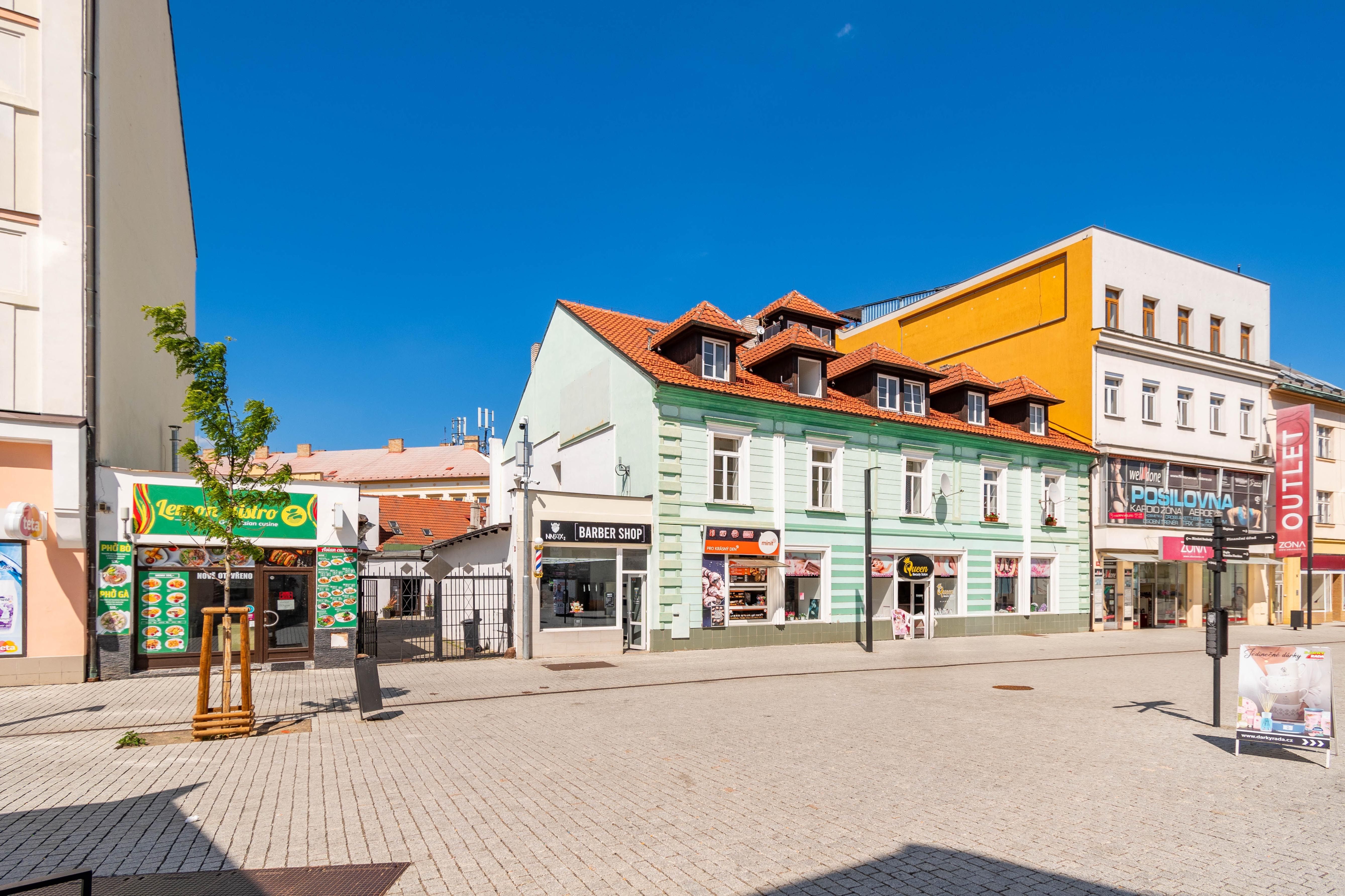 Činžovní domy, T. G. Masaryka, Kladno, 913 m²