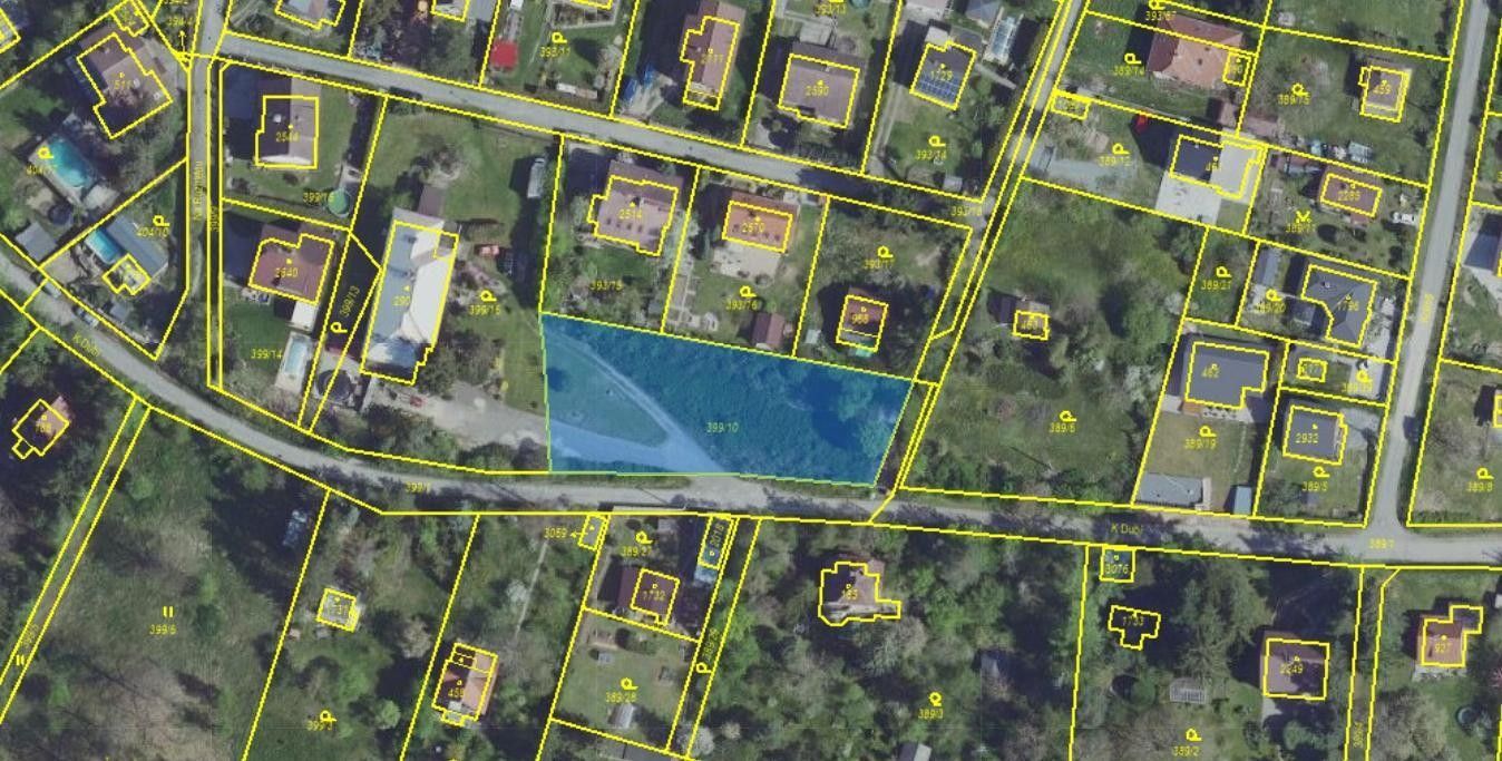 Pozemky pro bydlení, K Dubí, Hradištko, 1 576 m²