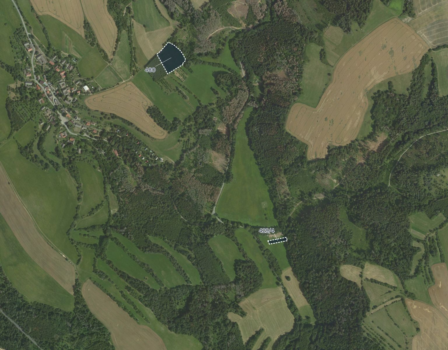 Louky, Makov, 8 778 m²