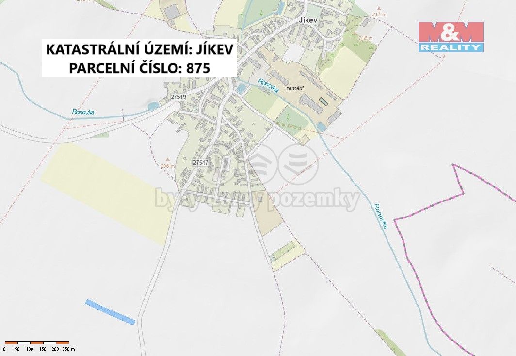 Prodej zemědělský pozemek - Oskořínek, 289 32, 50 051 m²