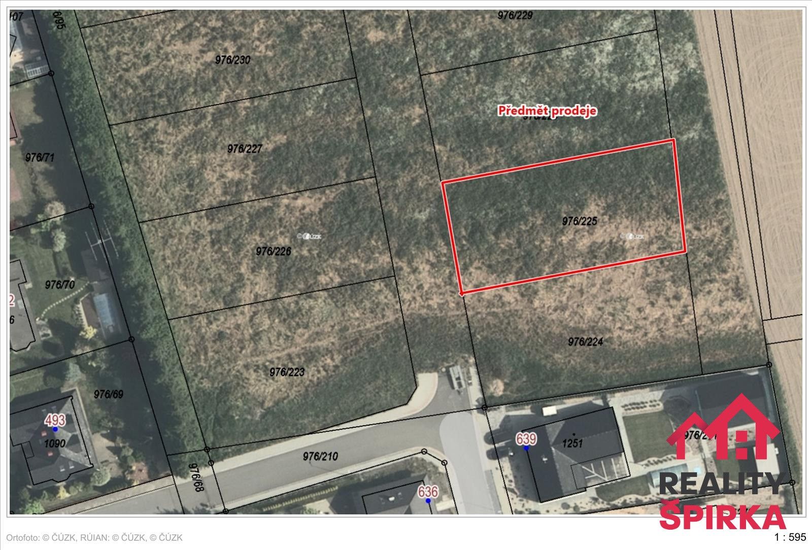Pozemky pro bydlení, Dukelská, Ústí nad Orlicí, 1 007 m²