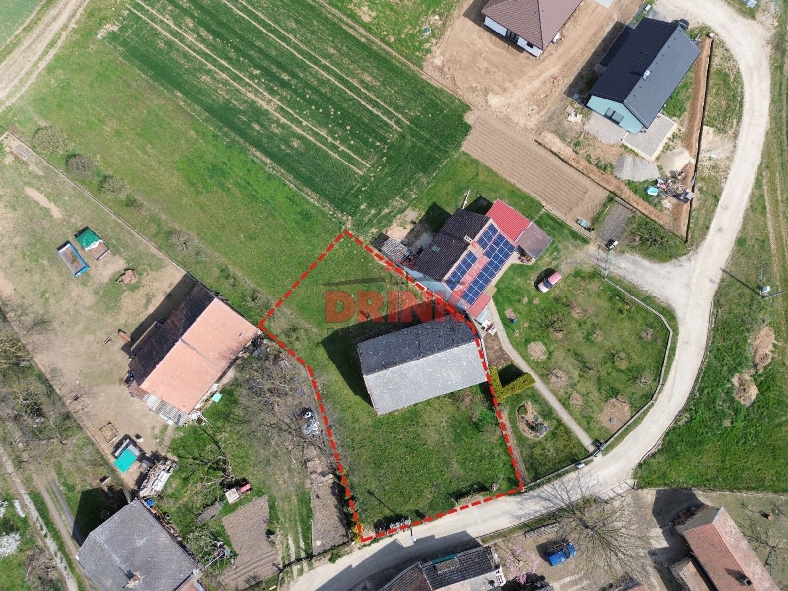 Pozemky pro bydlení, Nemyslovice, 897 m²