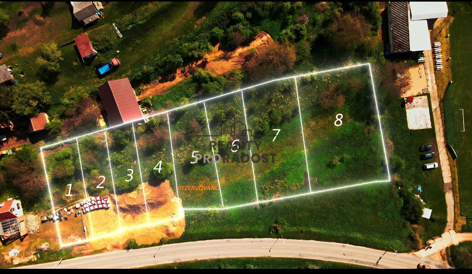 Pozemky pro bydlení, Kyjov, 724 m²