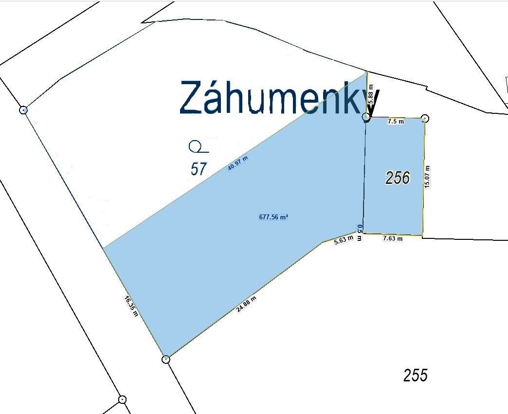 Pozemky pro bydlení, Tršice, 783 57, 681 m²