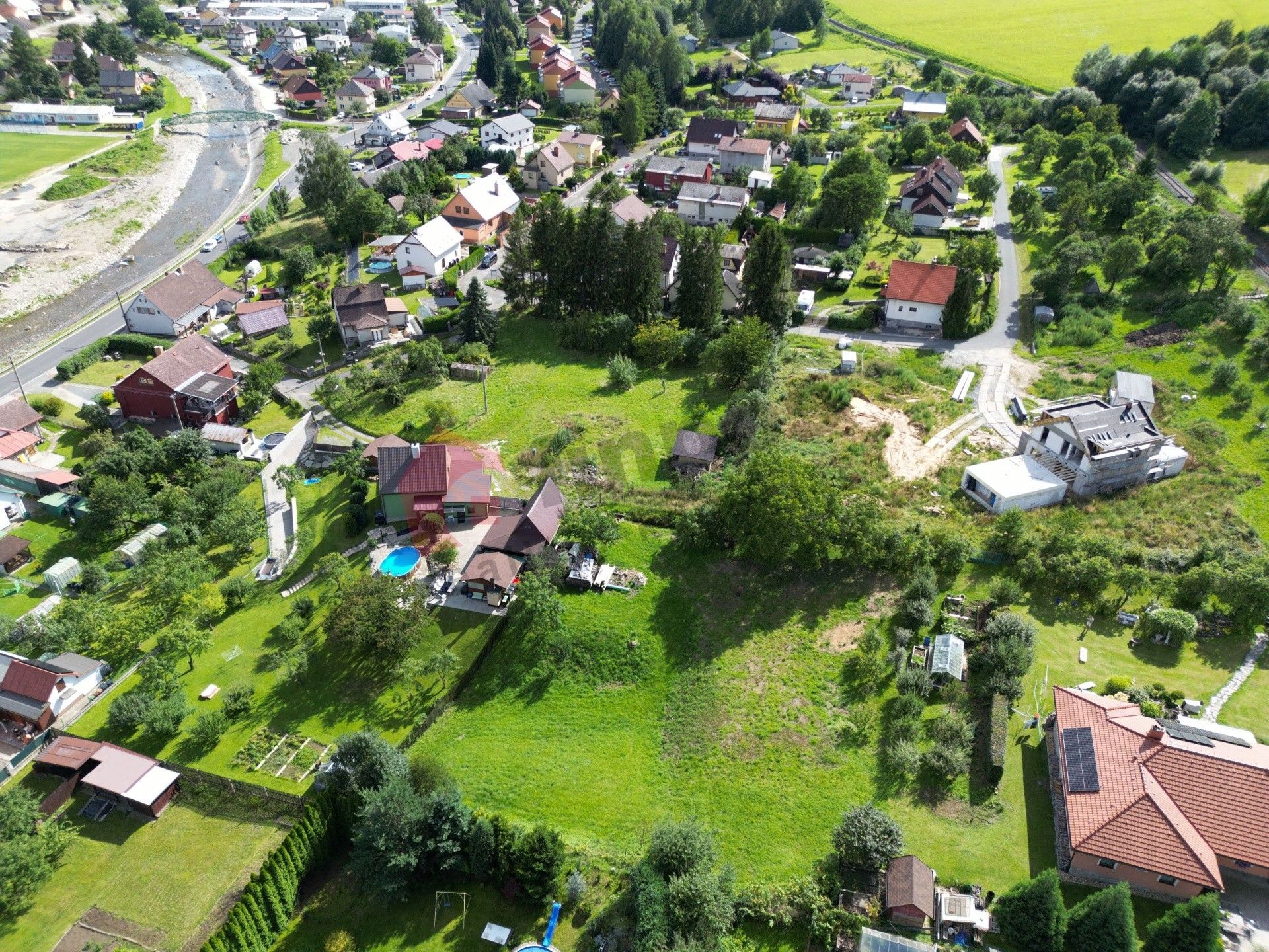 Pozemky pro bydlení, K Nádraží, Česká Ves, 1 012 m²