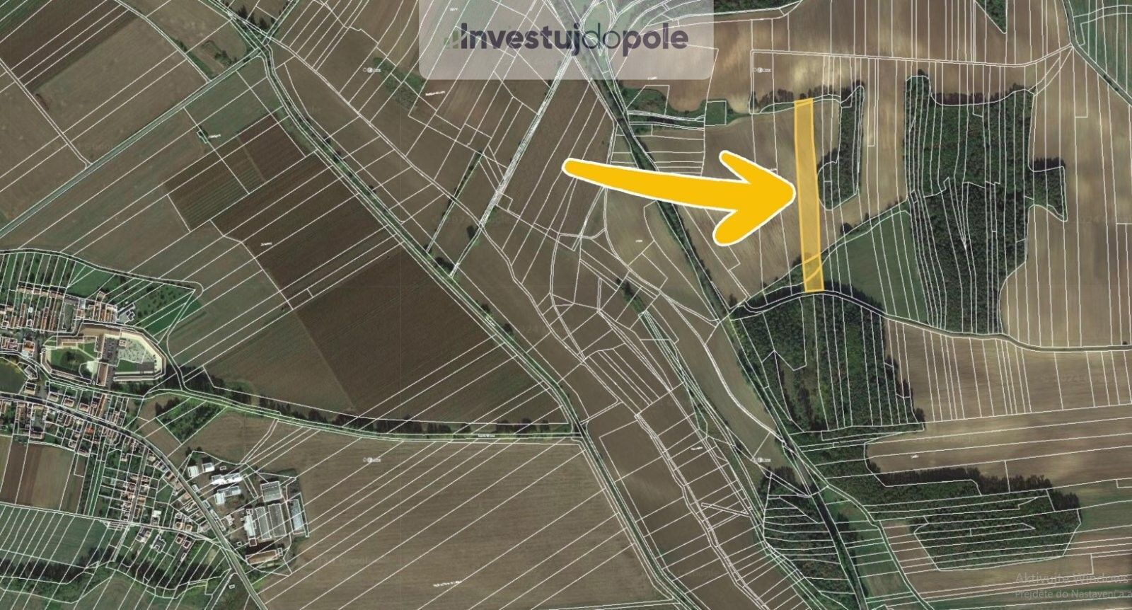 Prodej zemědělský pozemek - Krupá, 13 338 m²