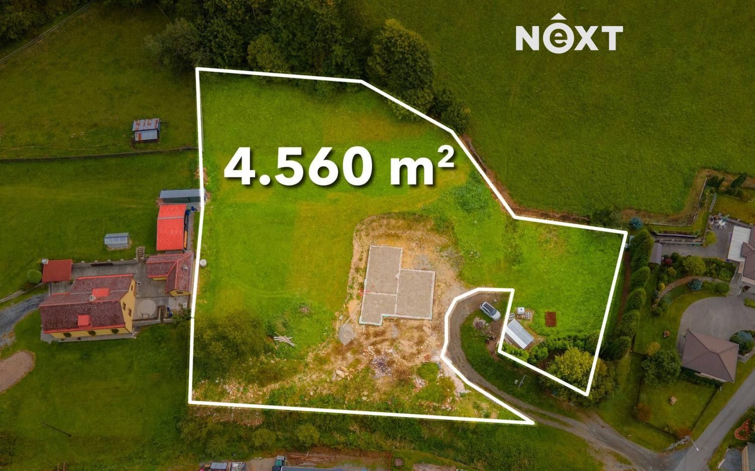 Prodej pozemek pro bydlení - Údolní, Hanušovice, 4 560 m²