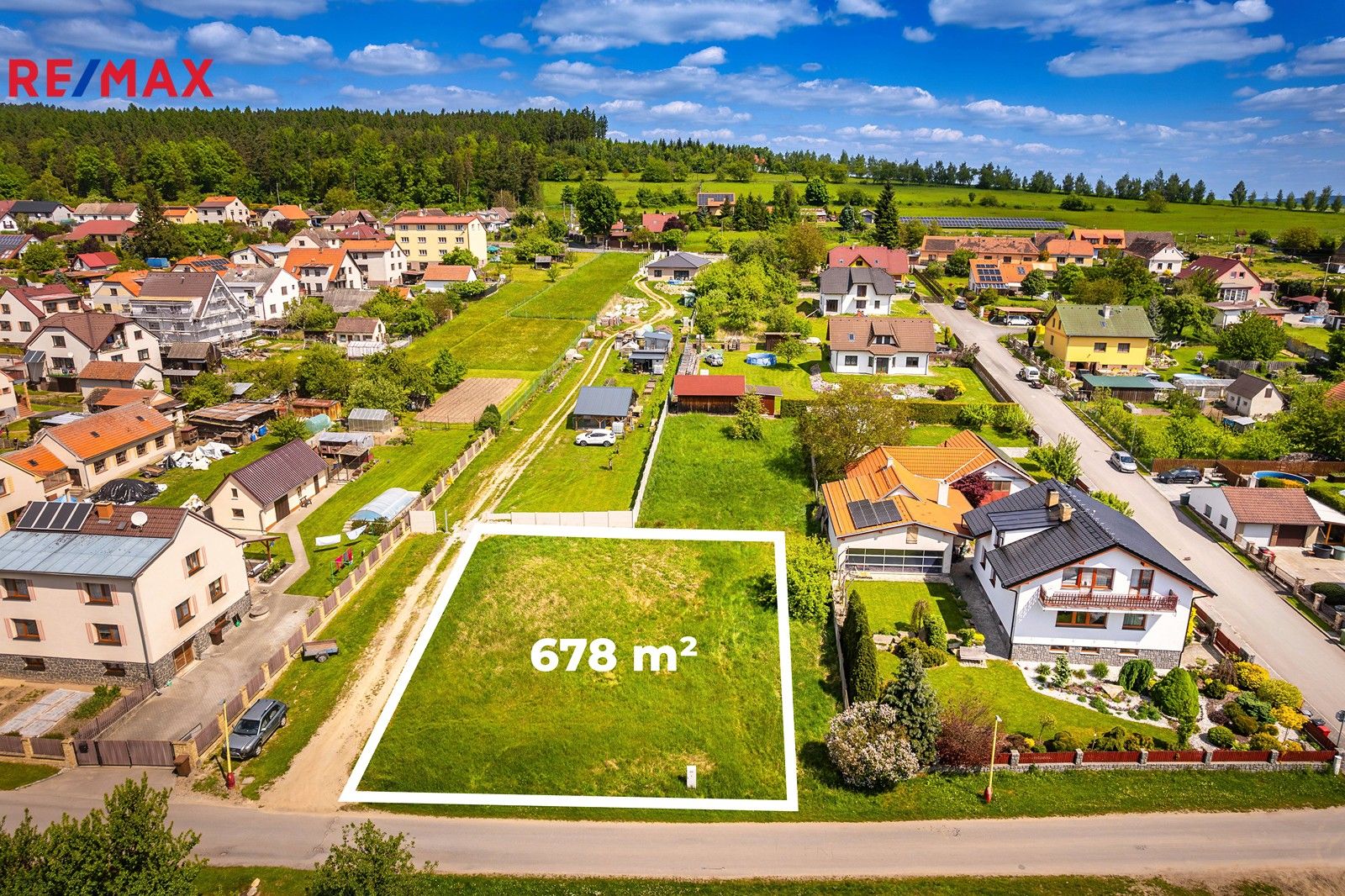 Pozemky pro bydlení, Kluky, 678 m²