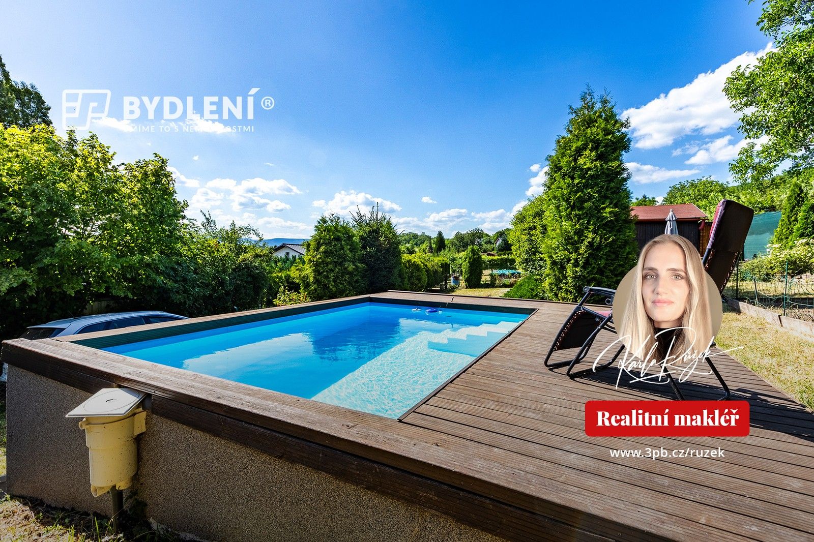 Zahrady, Bystřany, 395 m²