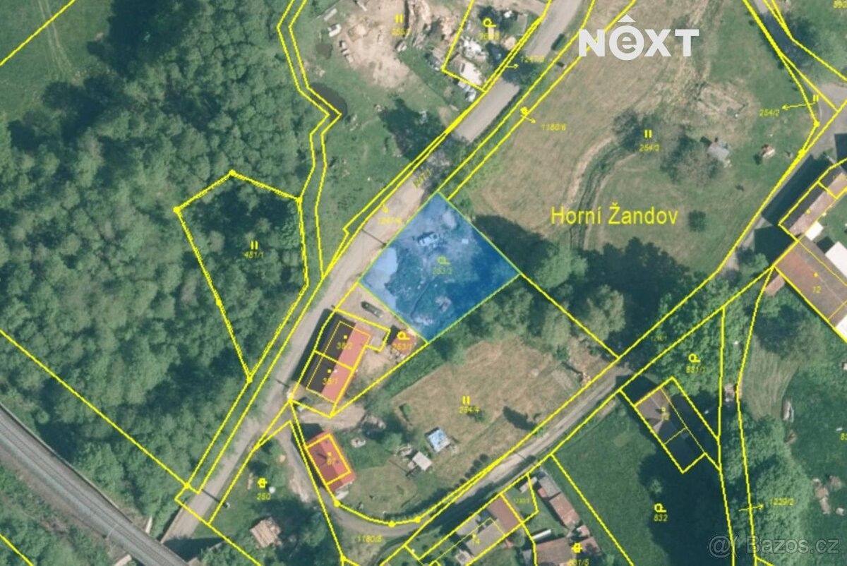 Prodej pozemek - Cheb, 350 02, 728 m²