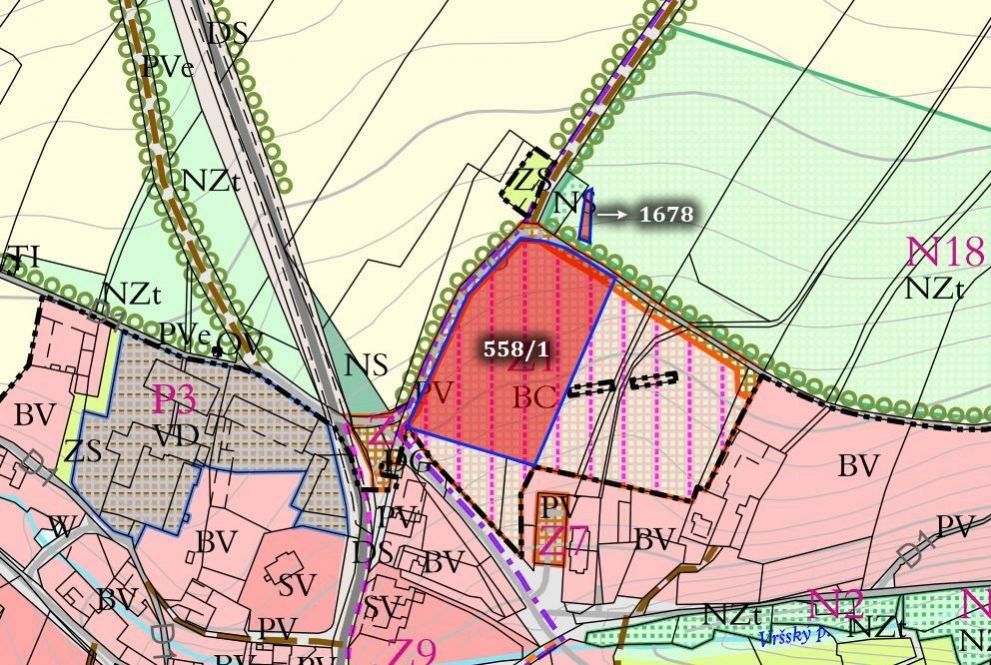 Prodej pozemek - Fulnek, 742 45, 6 933 m²