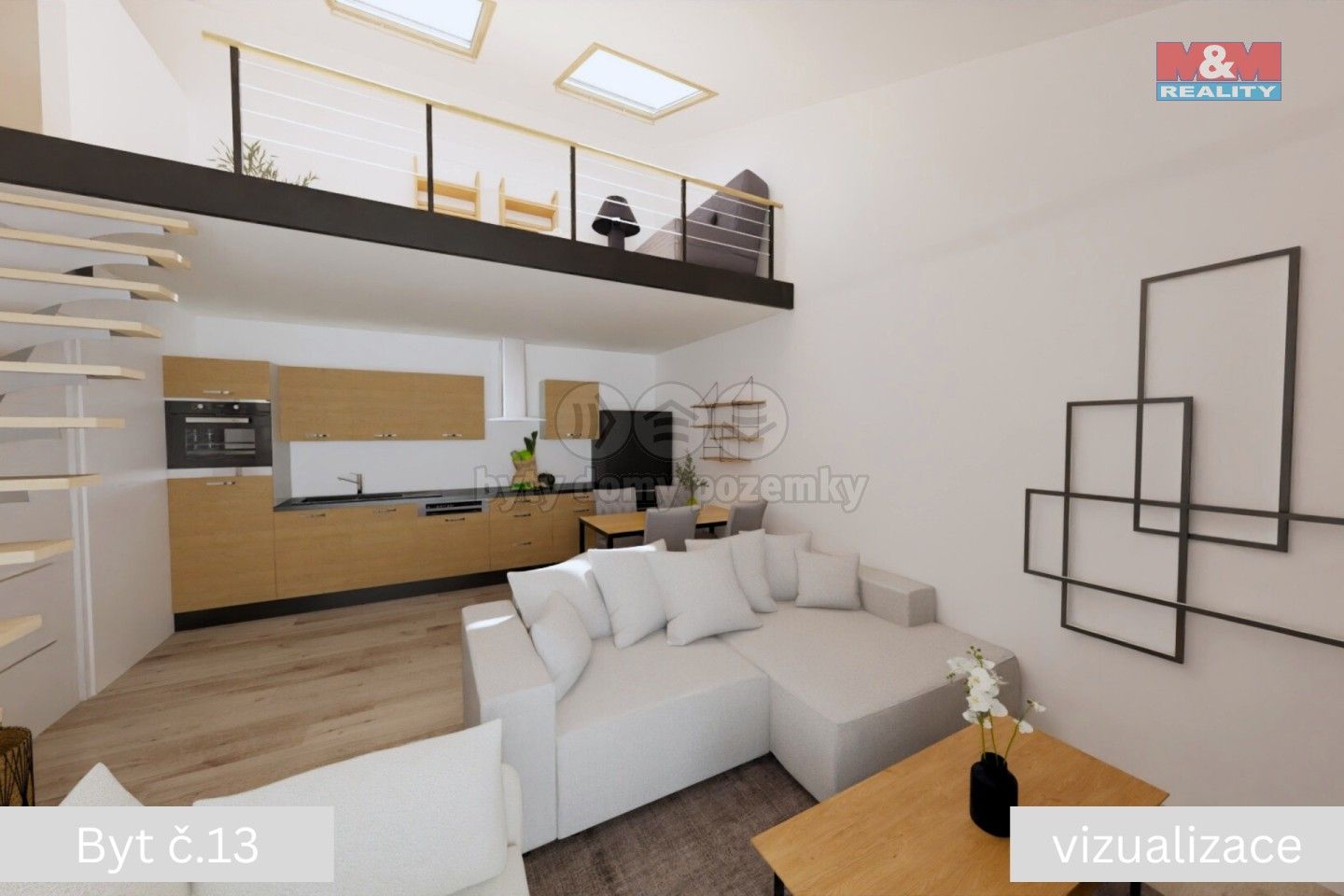3+kk, Polní, Žleby, 79 m²