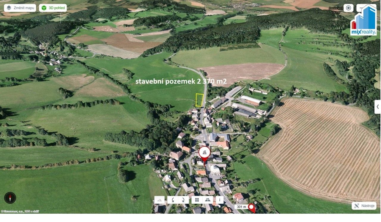 Prodej pozemek pro bydlení - Čachrov, 2 370 m²