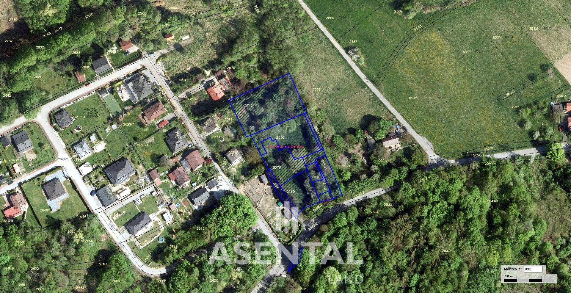 Pozemky pro bydlení, Doubrava, 5 006 m²