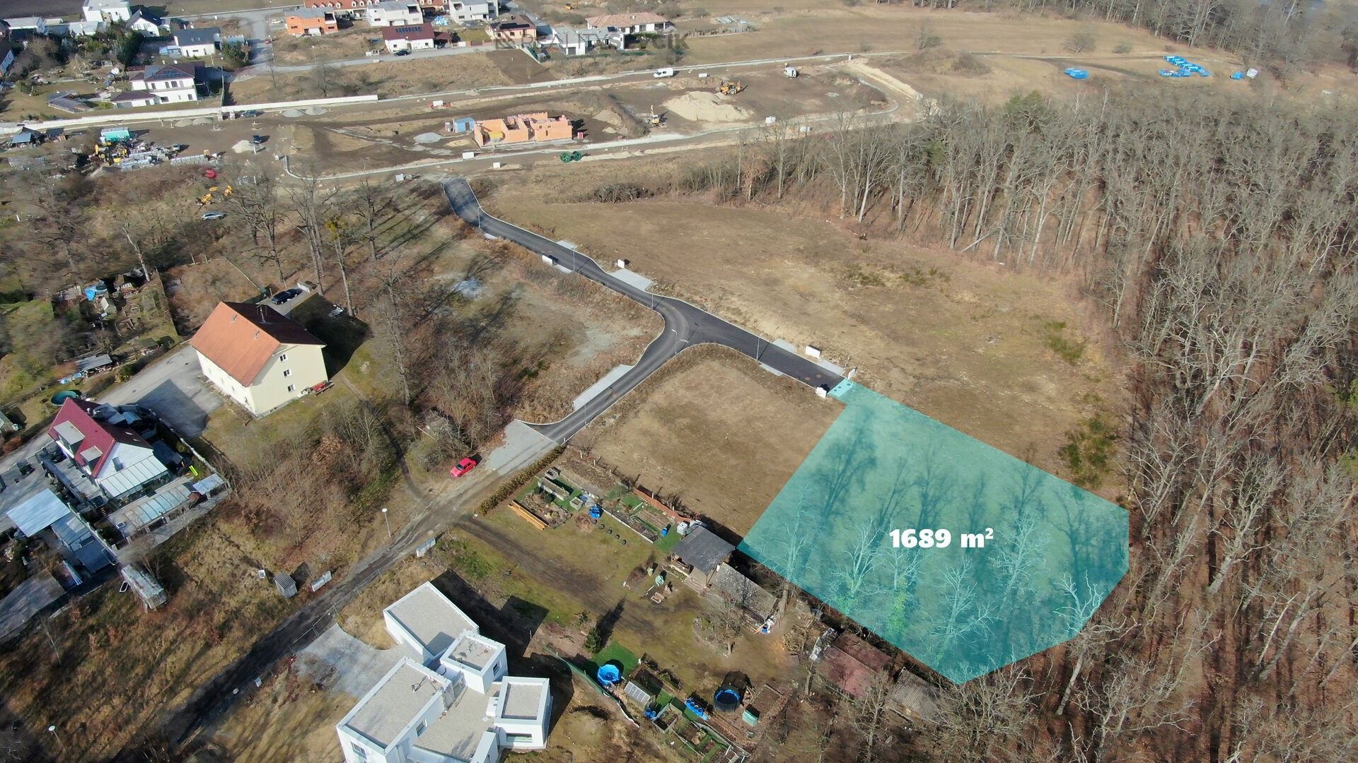 Pozemky pro bydlení, Lesní, Hluboká nad Vltavou, 1 689 m²