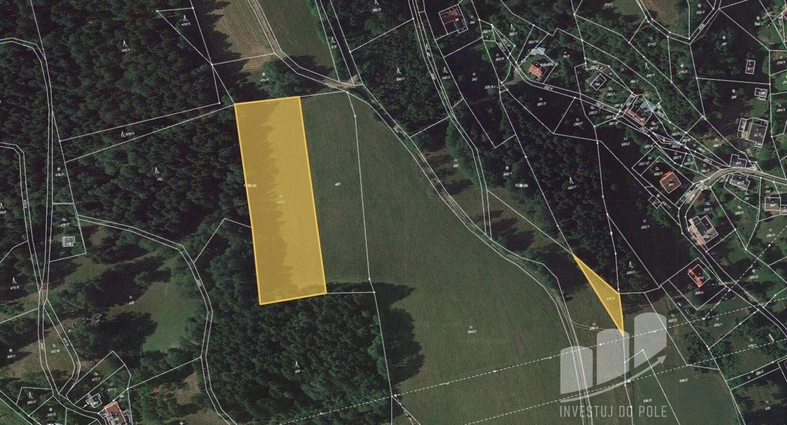Louky, Lučany nad Nisou, 7 046 m²
