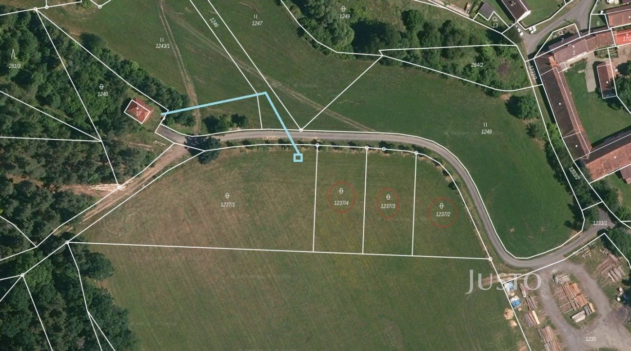 Pozemky pro bydlení, Kuřimany, 1 025 m²
