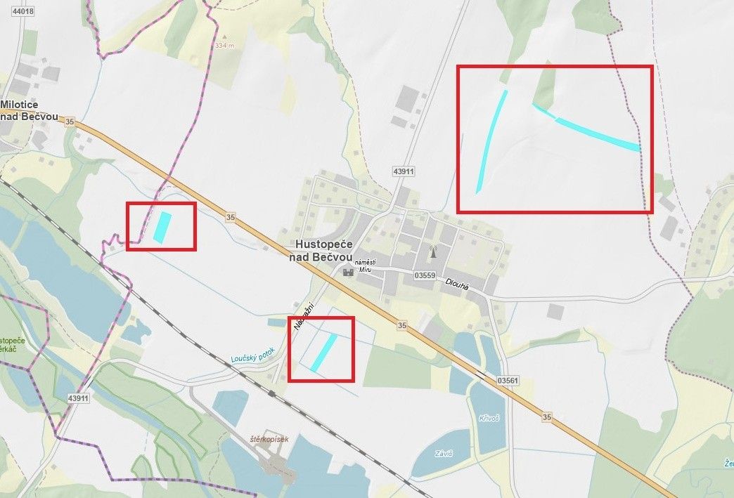 Zemědělské pozemky, Hustopeče nad Bečvou, 753 66, 1 416 m²