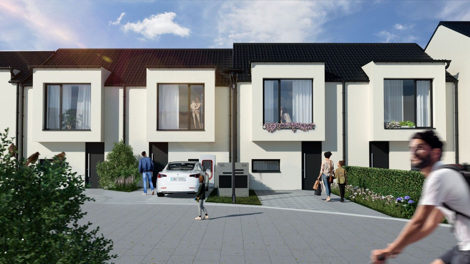 Rodinné domy, Řehenice, 76 m²