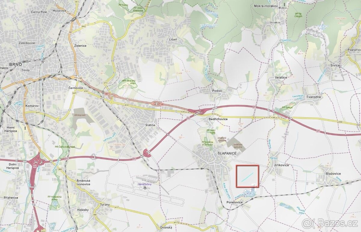 Prodej zemědělský pozemek - Šlapanice u Brna, 664 51, 6 050 m²
