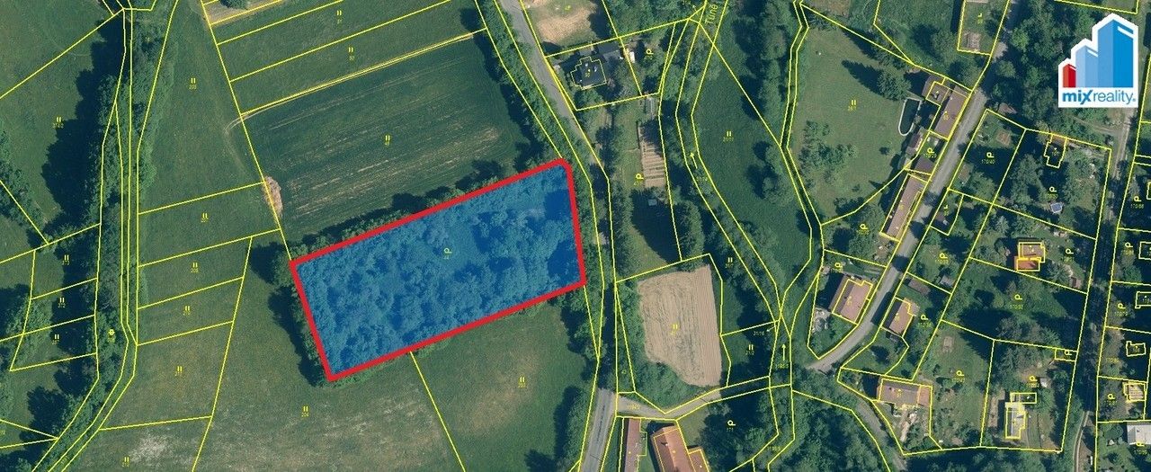 Prodej zahrada - Bližanovy, Plánice, 5 131 m²