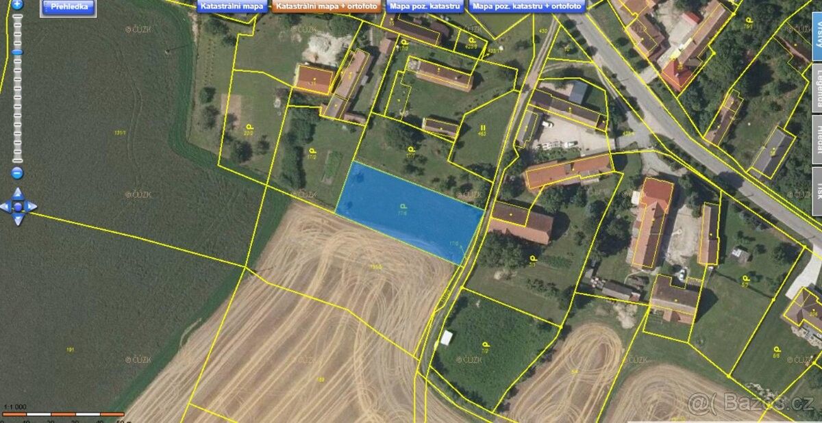 Prodej pozemek pro bydlení - Chlumec nad Cidlinou, 503 51, 1 367 m²