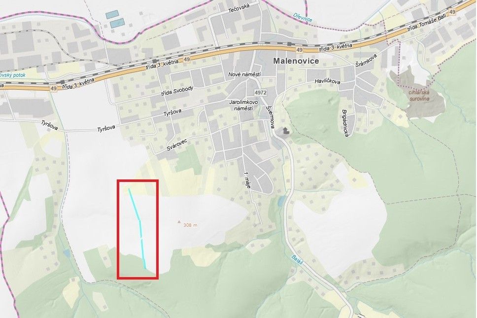 Zemědělské pozemky, Zlín, 763 02, 5 235 m²