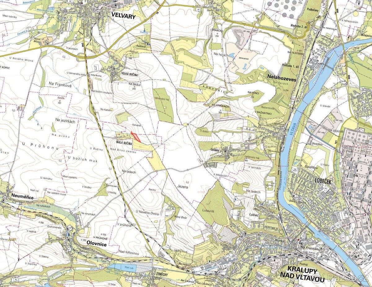 Prodej zemědělský pozemek - Kralupy nad Vltavou, 278 01