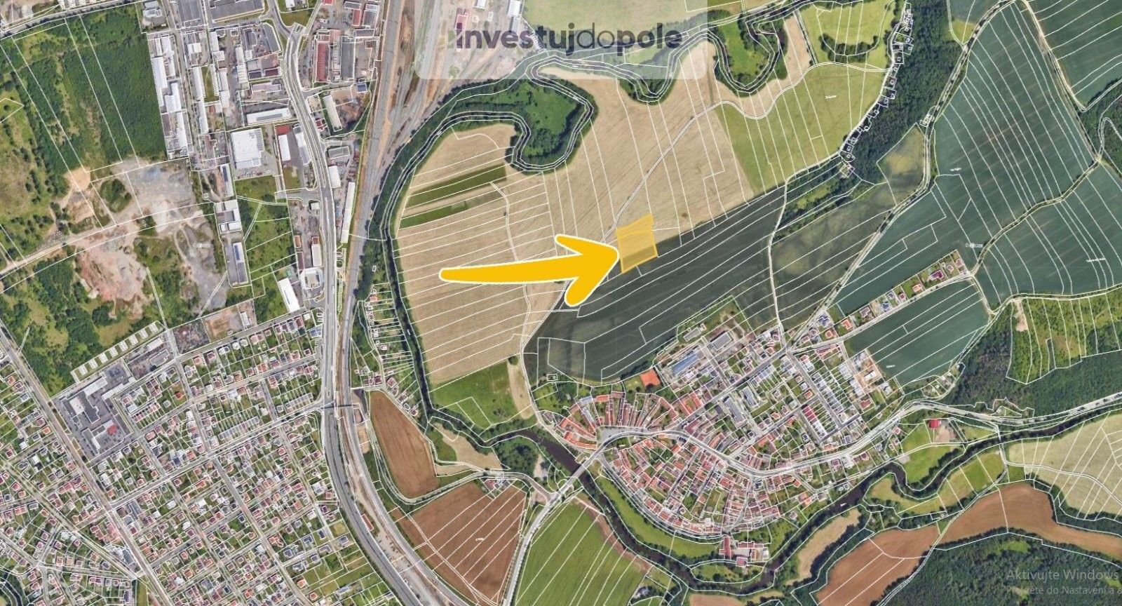 Prodej zemědělský pozemek - Plzeň 2-Slovany, Plzeň, 5 848 m²